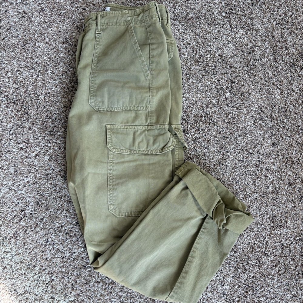 Zara green cargo pants